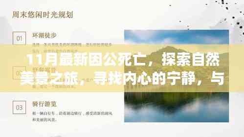 因公死亡后的重生之旅,探尋自然美景,尋求內心寧靜,告別塵世紛擾