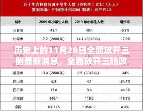 全面放開三胎政策，歷史11月28日最新消息與步驟指南