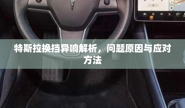 特斯拉換擋異響解析，問題原因與應對方法