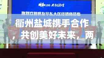 衢州鹽城攜手合作，共創美好未來，兩地新聞頭條矚目發展