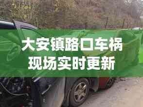 大安鎮(zhèn)路口車禍現(xiàn)場(chǎng)實(shí)時(shí)更新，事故最新進(jìn)展曝光